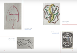 Fun to be included in Volume 3 of Marjorie Barrick Museum of Art, "A Drawing A Day Keeps The Pandemic Away"